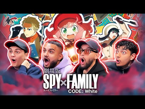 BROTHERS watch Spy x Family Code: White | Movie Reaction