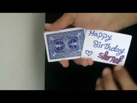 Happy Birthday Magic Trick Surprise