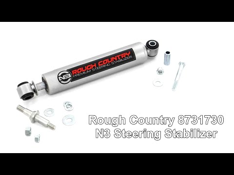 DIY / HOW TO: Install Rough Country Steering Stabilizer Jeep TJ / LJ Wrangler
