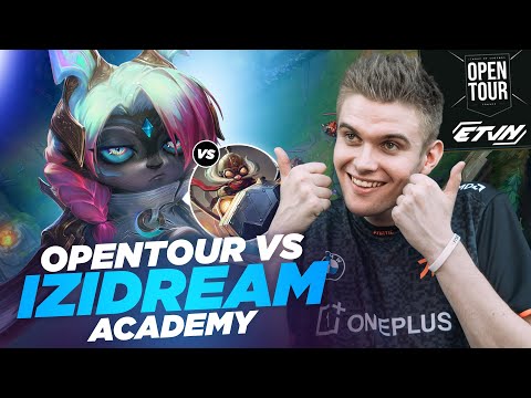 RHOBALAS : OPENTOUR GAME 2 VS IZIDREAM ACADEMY - VEX VS CORKI | LOL FR