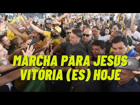 Olha a Multidão na Marcha para Jesus em Vitória no Espírito Santo Hoje