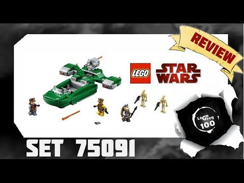 Vidéo LEGO Star Wars 75091 : Flash Speeder