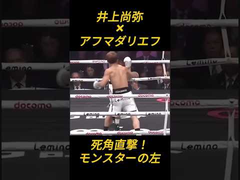 【一撃シリーズ#3】井上尚弥✖️アフマダリエフ 死角直撃！モンスターの左｜Naoya Inoue One-Punch