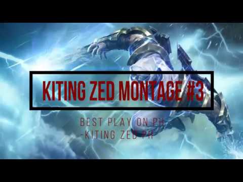 Zed Montage #3 Kiting Zed Best Plays