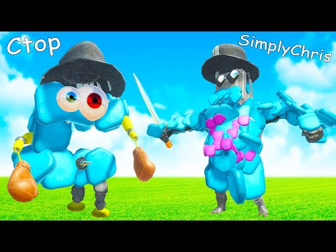 We Built Our Avatars and Created Nightmare Fuel in Animal Revolt Battle Simulator Multiplayer!