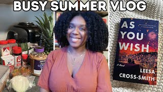 Busy Summer Vlog ☀️ | Lots of Groceries, Cooking With Mink, Family Time & Settling Back In