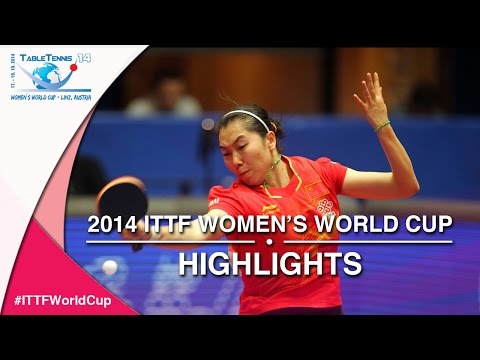 2014 ITTF Women's World Cup   Match Highlights  LI Xiaoxia vs  POTA Georgina Semi Final