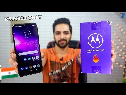 Motorola One Macro - Unboxing & First Impressions | Best Smartphone Under Rs 10,000??🤔