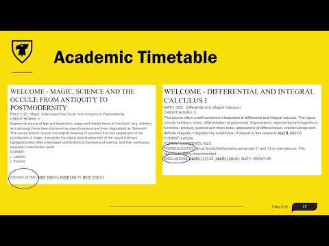 First Year Registration 101
