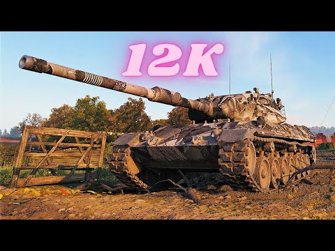 Leopard 1- 12K Damage 6 Kills  World of Tanks Gameplay (4K)