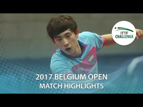 2017 Belgium Open Highlights: Kim Donghyun vs Masaki Takami (Final)