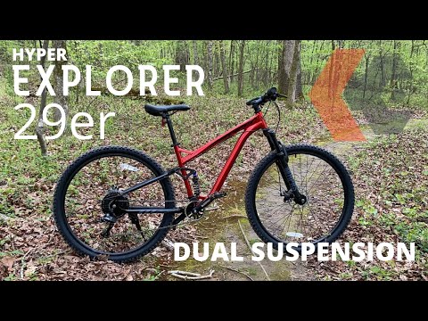 $248 Hyper Explorer Dual Suspension 29er Mountain Bike from Walmart