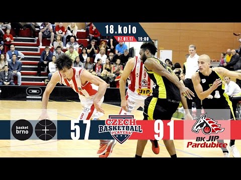 MMCITÉ BRNO vs. BK JIP PARDUBICE - 7.1.2017 - 57:91