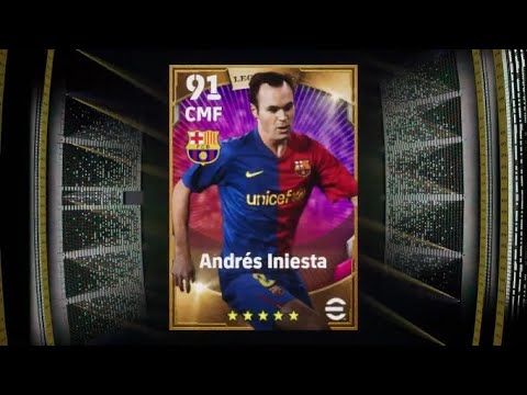 eFootball 2022 GACHA LEGENDARY BARCELONA - A. INIESTA ONLY 700 COINS