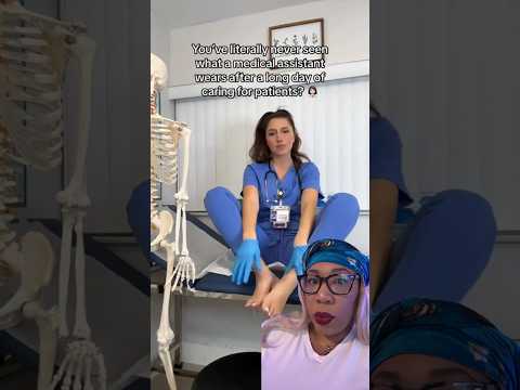 After a long day at work 🤯#nursing #nurse #doctor #scrubs #hospital #viral