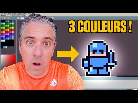 Le secret de la NES pour un Pixel Art ultra propre ! (Tuto Aseprite Débutant)