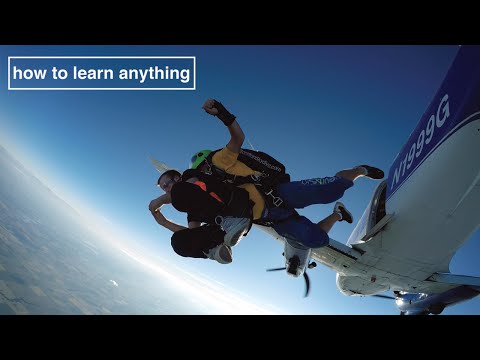 How To Solve A Rubik's Cube While Skydiving