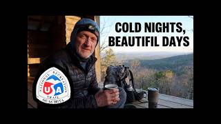 Ouachita Thru Hike Part 5 - Cold nights, beautiful days, and the end in sight