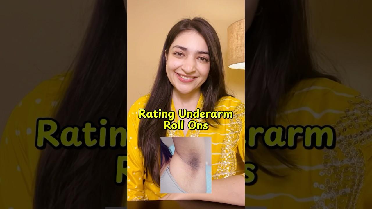 Rating Underarm Roll Ons 🤩