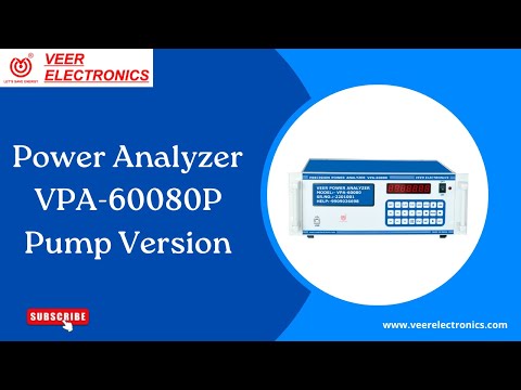 Pump Testing Power Analyzer