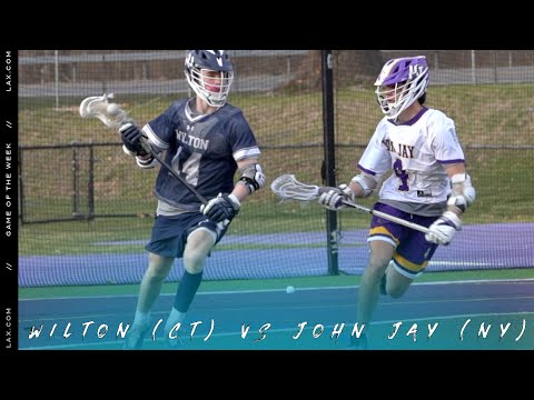 thumbnail for Wilton (CT) vs John Jay (NY) | 2023 Lax.com Game of the Week