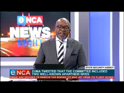 Zuma took to Twitter to air his views on State Security Agency report