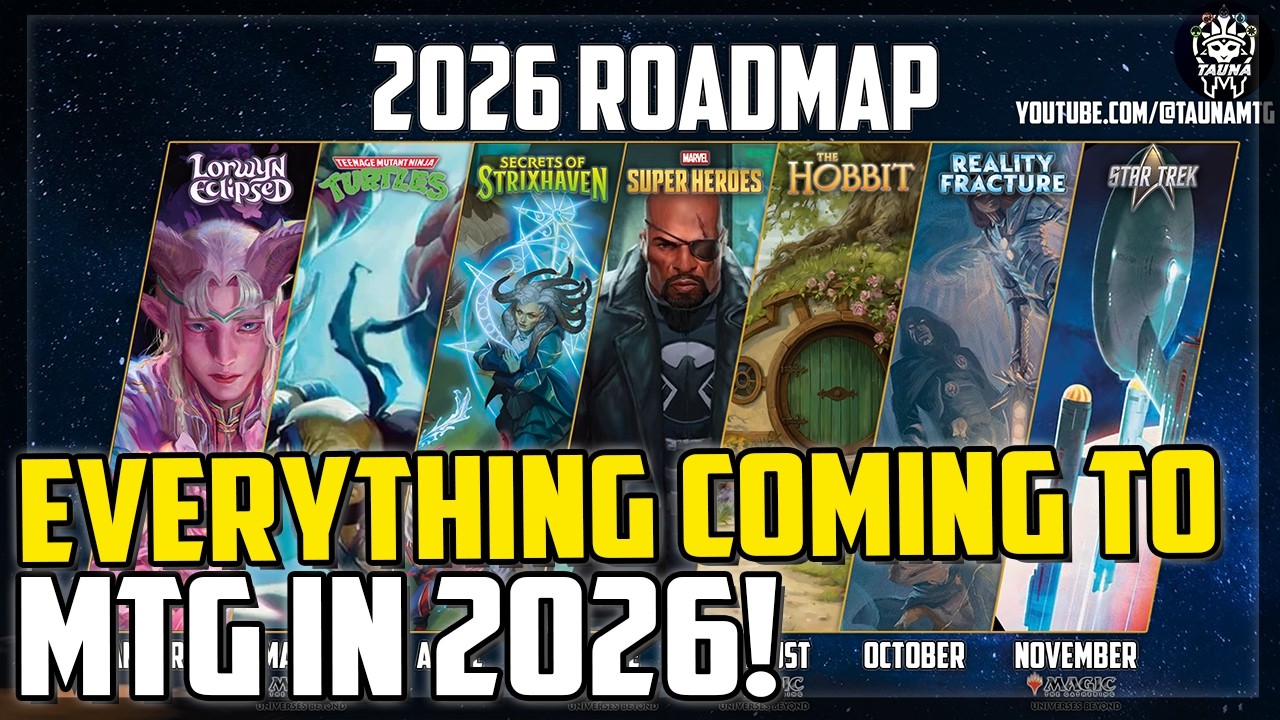 Everything You NEED To Know About MTG's 2026 Sets and Roadmap! - Magic: The Gathering