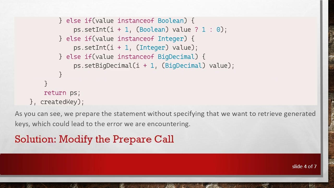 Resolving com.microsoft.sqlserver.jdbc.SQLServerException in Your SQL Server Database Operations
