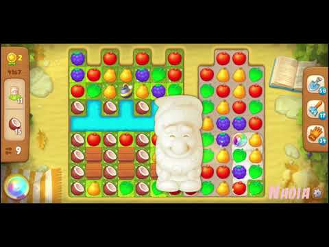 Gardenscapes Level 4167. No Boosters used