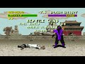 Mortal Kombat 1 SNES New Sub Rain Gameplay 4K VIDEO HD