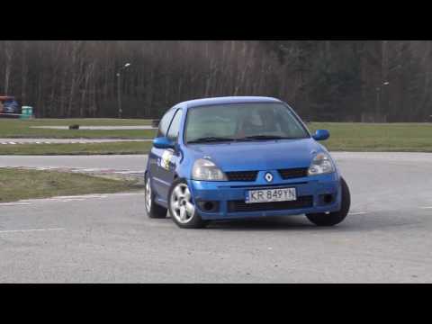 Kozynacki Jarek - Renault Clio - SuperOES 3 Runda  Tor Kielce 25-03-2017