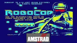 Amstrad CPC 464 Games - Robocop