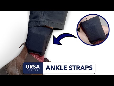 URSA Ankle Straps - Radio Transmitter Rigging Around The Ankle | URSA Straps