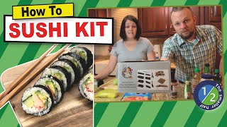 Amazon Sushi kit Review 15 pc  | How to make Sushi at home