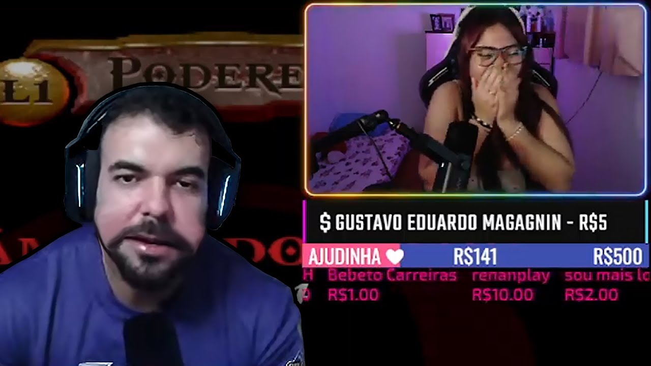 RENAN FAZENDO A PANDINHA CHORAR DE RIR COM A VOZ ABOBALHADA KKKKKKKKKKKKKKKKKKKKKKKKKKKKKK