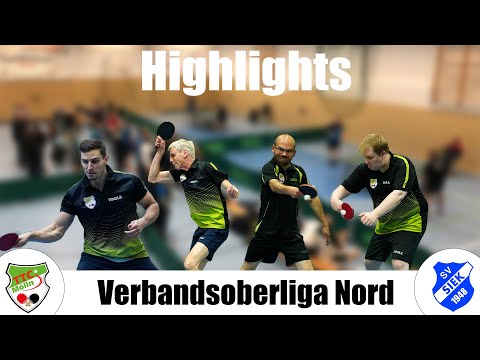Verbandsoberliga Nord TTC Mölln vs. SV Siek III - Hoffmann (1843 TTR) vs. Surek (1849 TTR)
