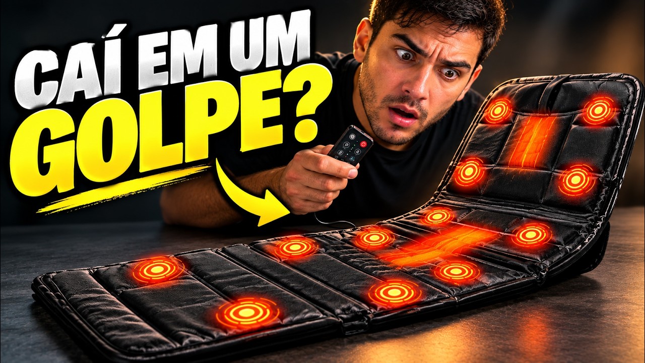 Esteira Massageadora Relaxmedic 10 Motores Vale a Pena? Review Completo: Aquecimento, Modos
