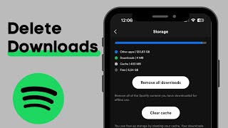 How To Remove All Downloaded Songs & Podcasts at once in Spotify - Easy Method!