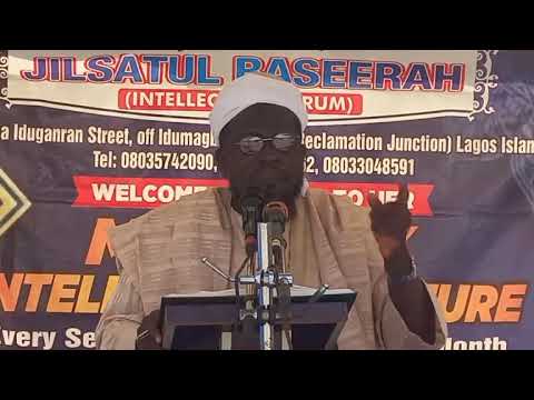 (Titobi Allah ati itelee iLana re) Sheikh Doctor Sharof Gbadebo Raji #quran #hadith #sunnah #lecture