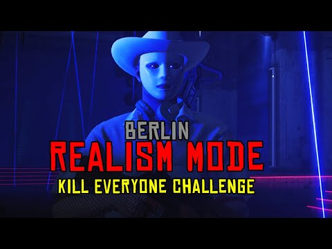 Berlin Realism Mode Kill Everyone Challenge - Hitman 3