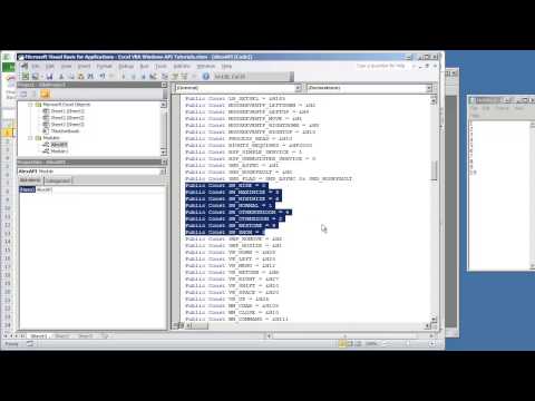 VBA Excel Windows API - V1.06 - How to Minimize Maximize and Restore An External Windows Application