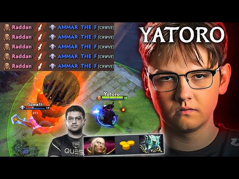 YATORO's Invoker Turns ATF into a Mute MODE | Dota 2