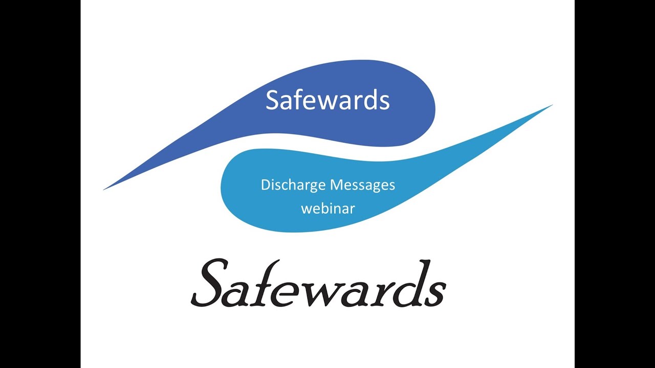 Webinar 5 Discharge Messages