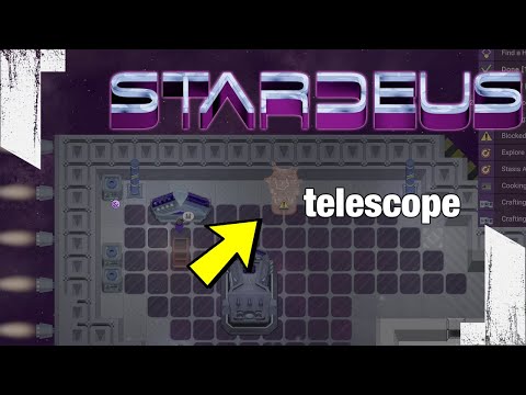 ★ Let's finally research the stupid telescope. Energy drain imminent - ep 12 - let's play Stardeus