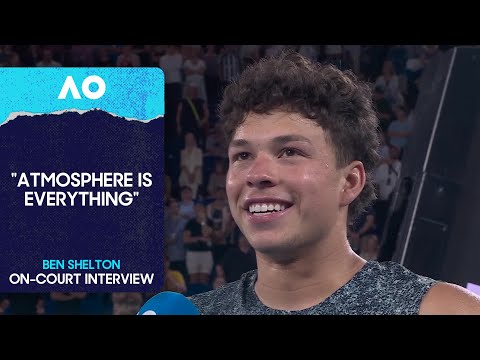 Ben Shelton On-Court Interview | Australian Open 2026 Fourth Round