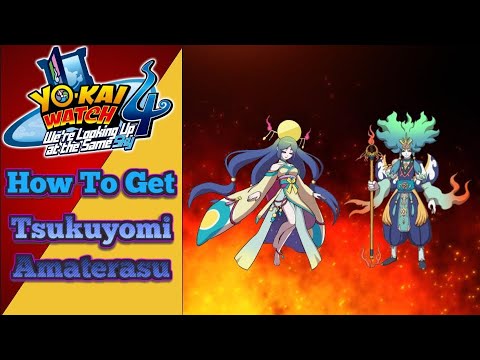 How to get Tsukuyomi and Amaterasu in Yo-kai Watch 4!