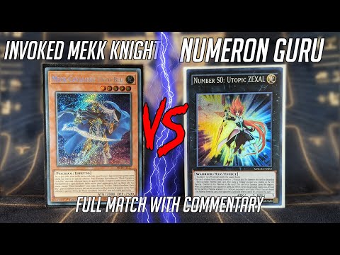 Yu-Gi-Oh! Invoked Mekk Knight Vs Numeron Subterror - Locals Feature Match (October 2020)