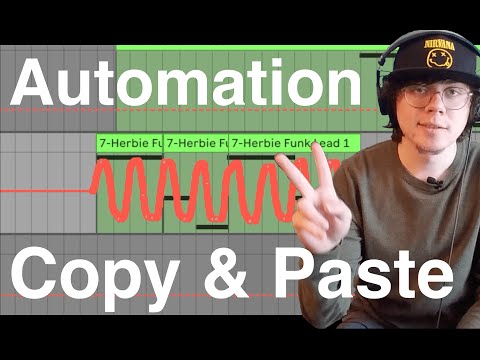 How to Copy and Paste Automations in Ableton Live 10