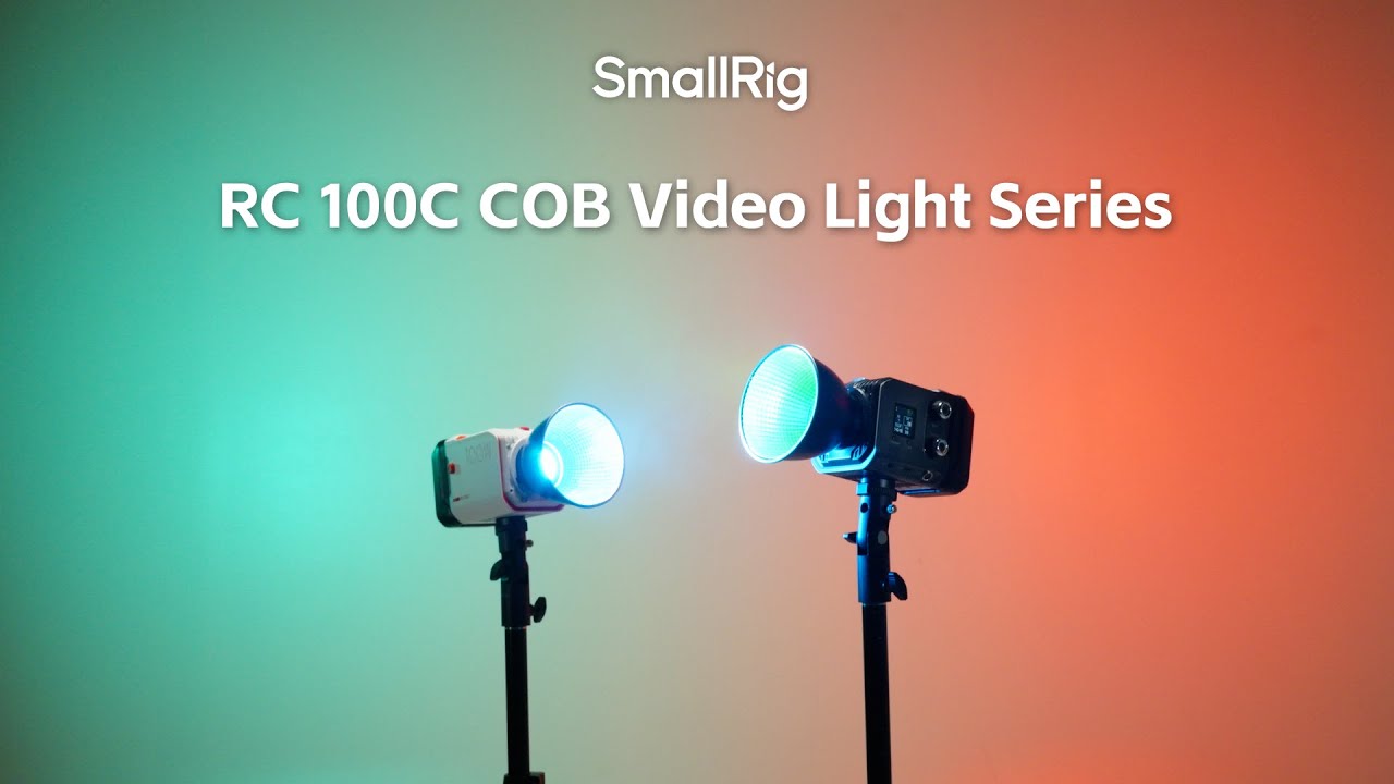 Bright Ideas, Brilliant Results | RC 100C COB Video Light Series