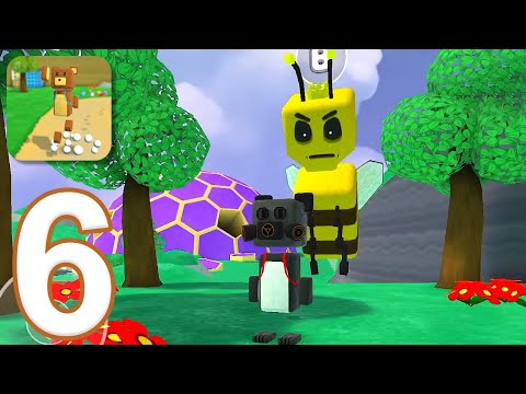 Super Bear Adventure - Gameplay Walkthrough Part 6 - The Hive: Final Boss and Ending (iOS, Android)